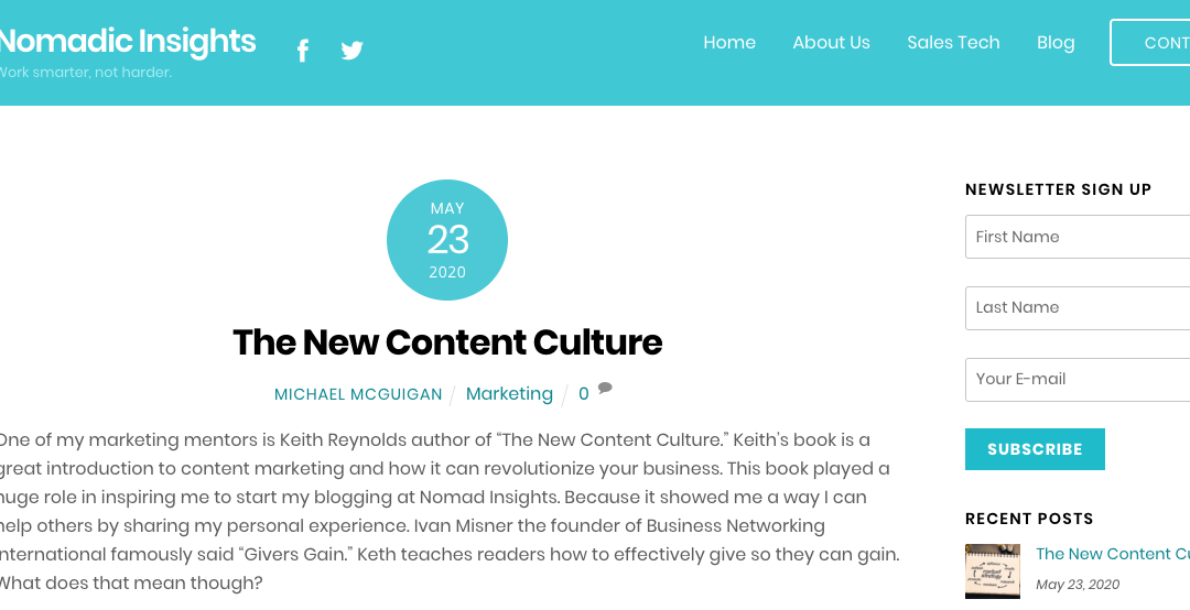 Book Review: The New Content Culture is a Giving Strategy