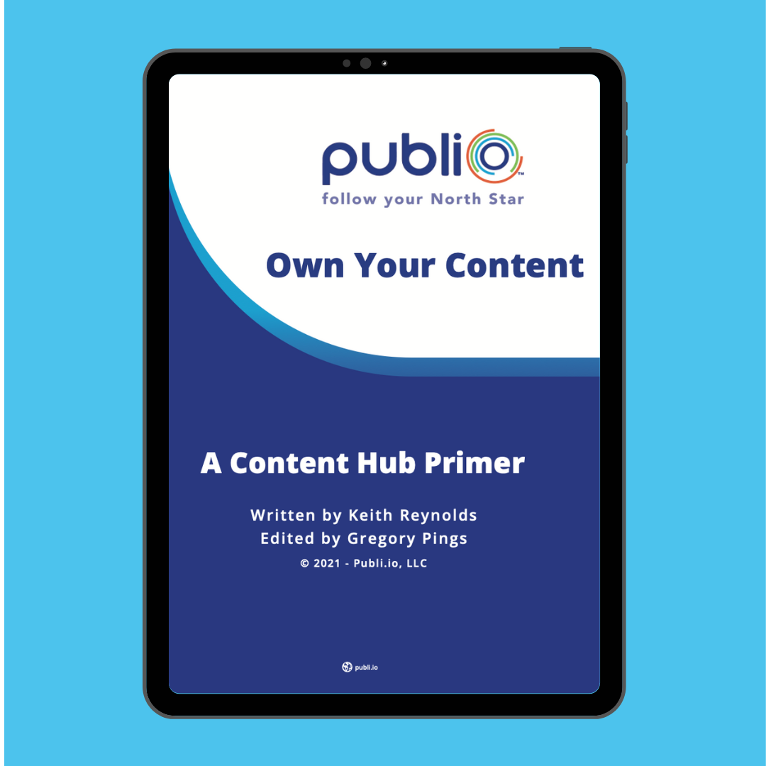 Cover of Own Your Content Ebook Download